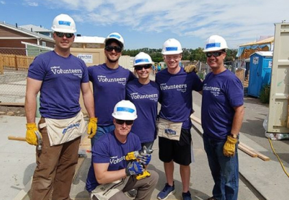 Billtrust Employees volunteering