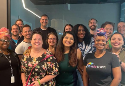 Employees celebrate Billtrust culture